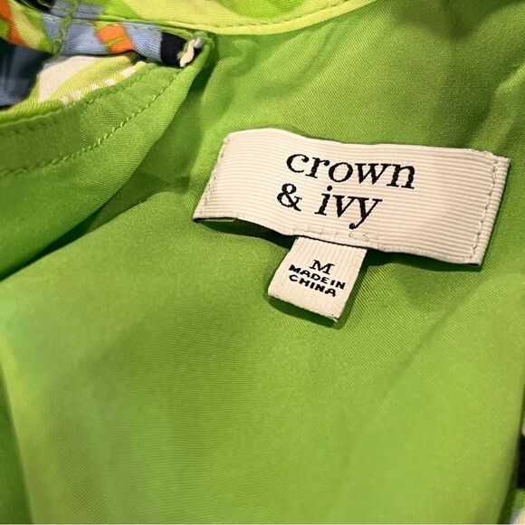 Vibrant Sleeveless A-line Dress with Abstract Pattern - Picture 7 of 11